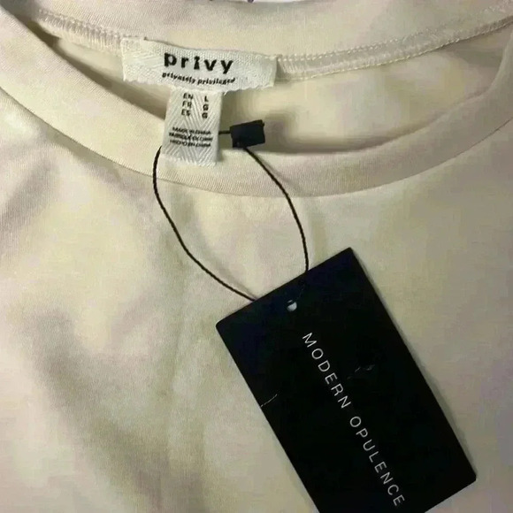 {NWT} Privy Privately Privileged shorts set - Picture 2 of 3